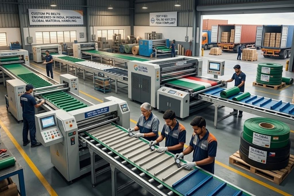 PU Conveyor Belts Manufacturers in India