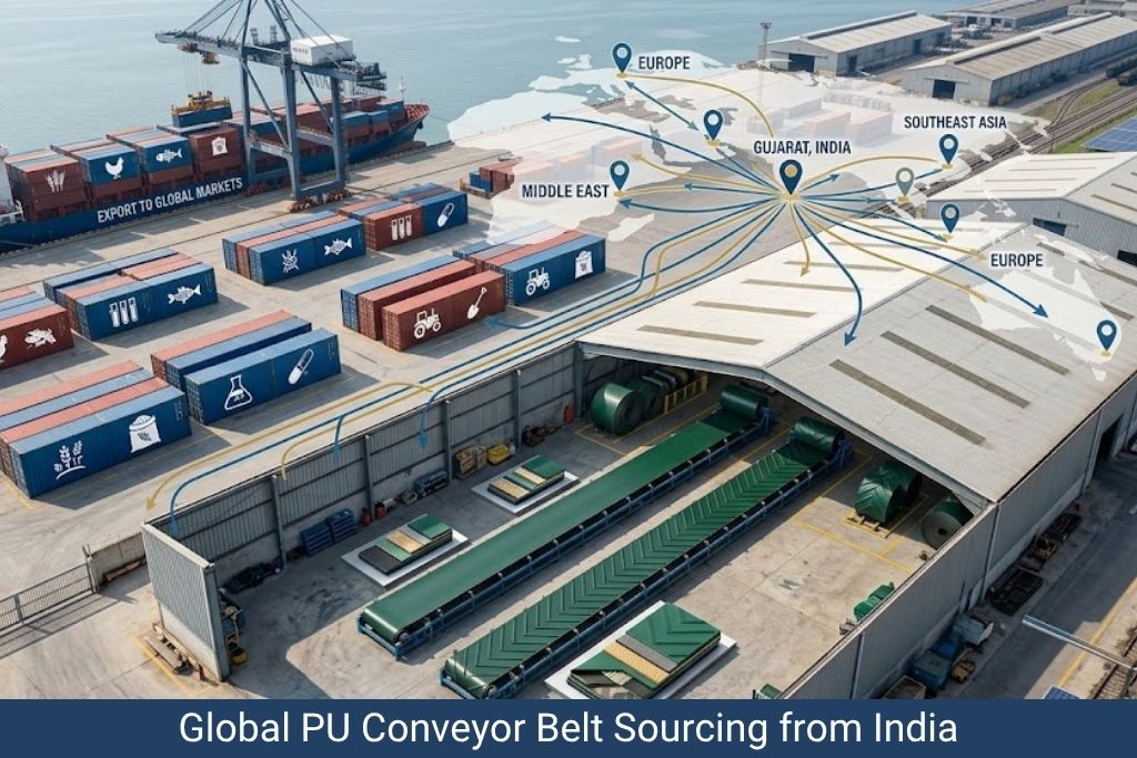 PU Conveyor Belt Exporter in India
