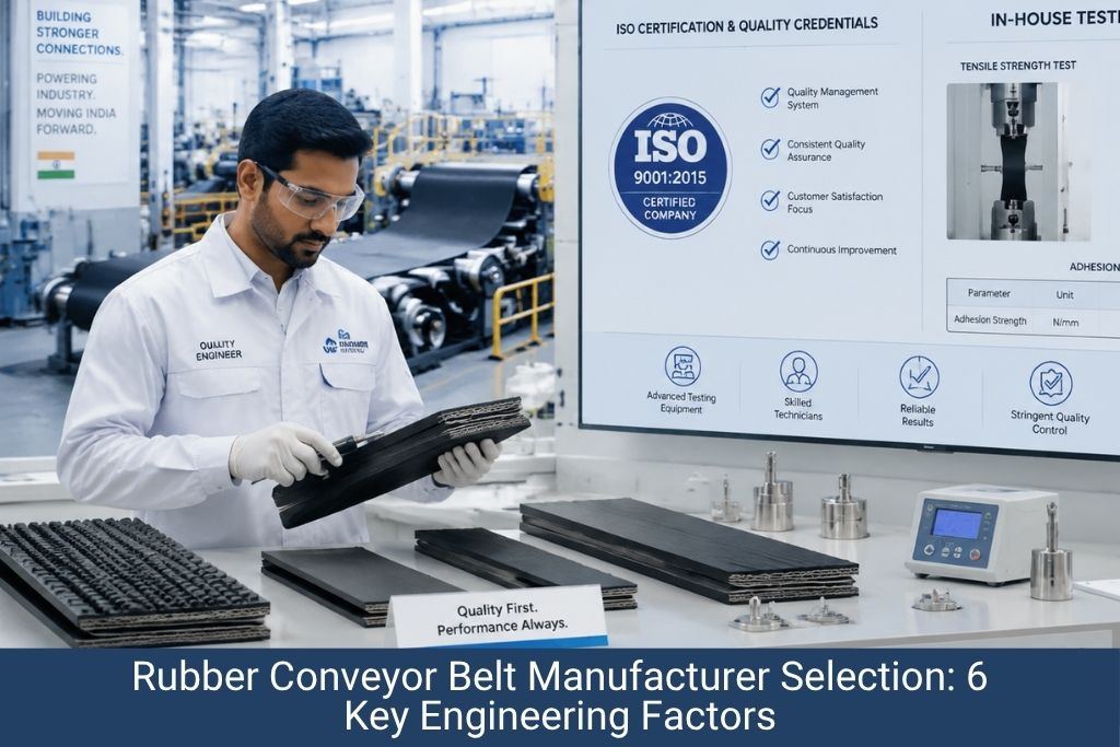 Rubber Conveyor Belt Manufacturers Selection Guide